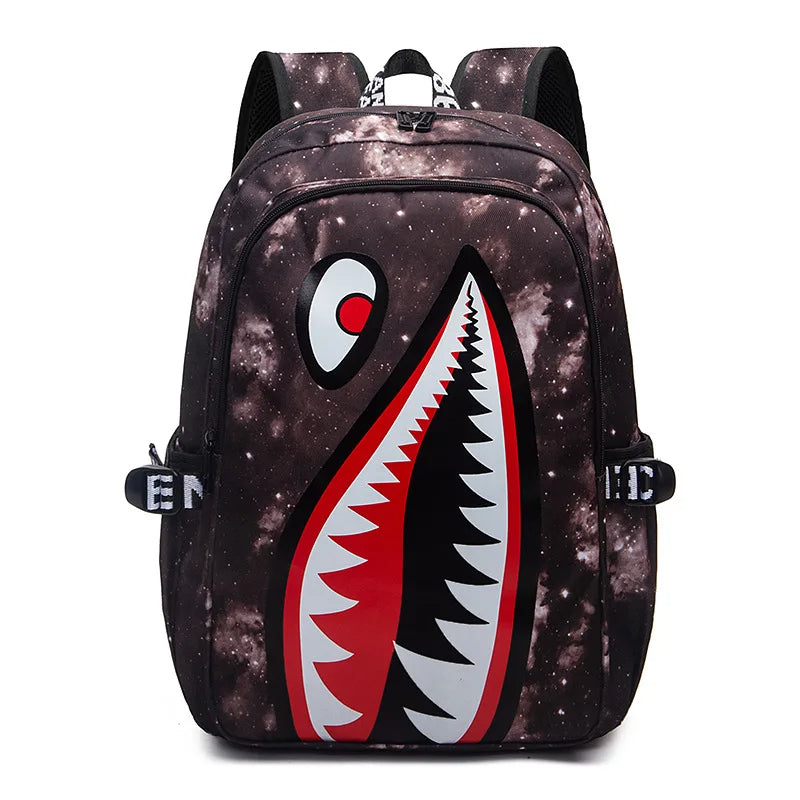 Oxford Cartoon Rucksack – Large Capacity School Backpack