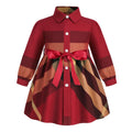 Girls’ Casual Knitted Dress