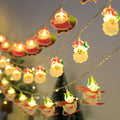 LED Wooden Christmas Village Decoration