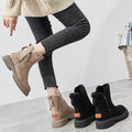 Women’s Elegant Suede Midi Boots