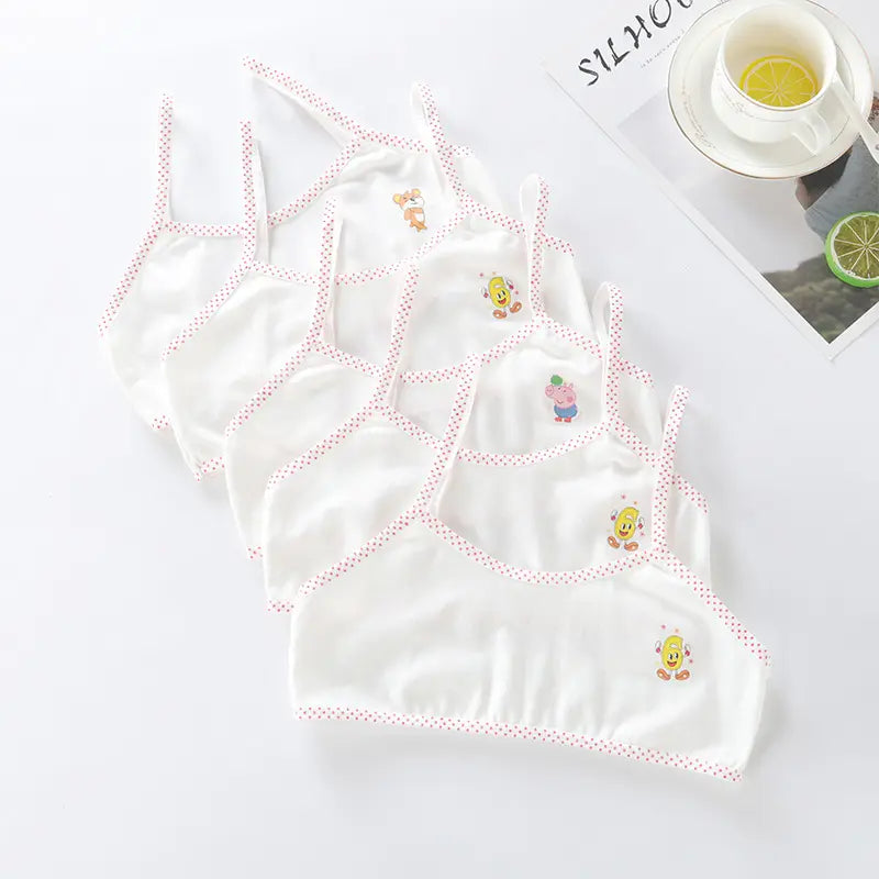 Comfy Kids' Cartoon-Printed Bra