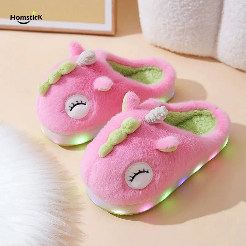 Kids’ Light-Up Fashion Slippers
