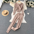 Women’s Sparkling Knit Two-Piece Set
