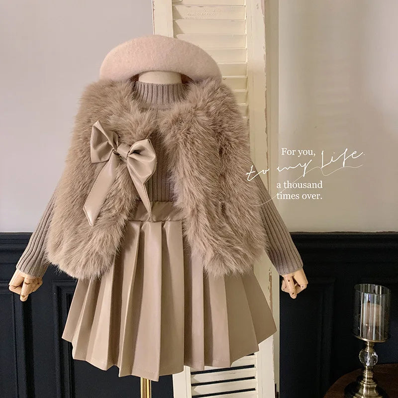 Girls’ 3-Piece Winter Outfit Set