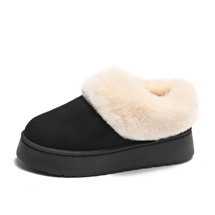 Waterproof Plush Ankle Snow Boots