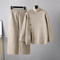 Women’s Ribbed Turtleneck Knit Set