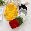 Kids’ Unisex Knitted Turtleneck Sweater