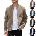 Men’s Zippered Vintage Bomber Jacket
