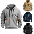 Men’s Plus Size Zipper Hoodie Jacket