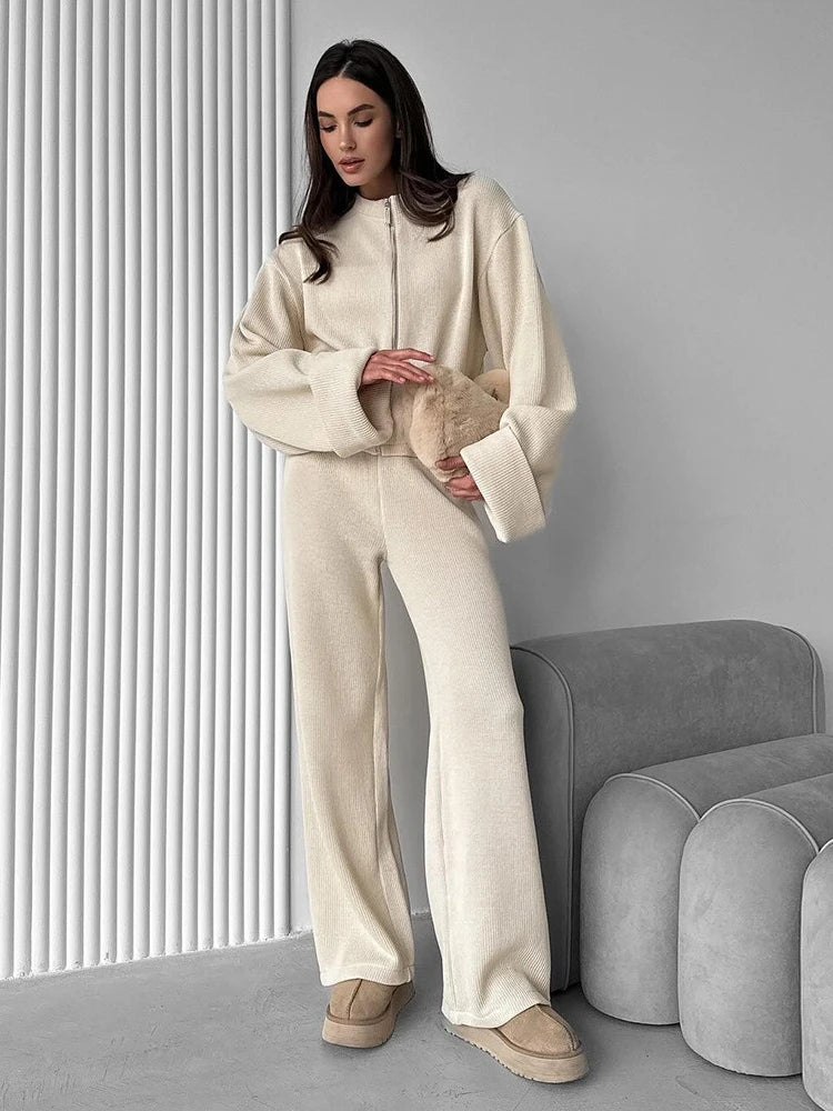 Women’s Cozy Knit Two-Piece Set