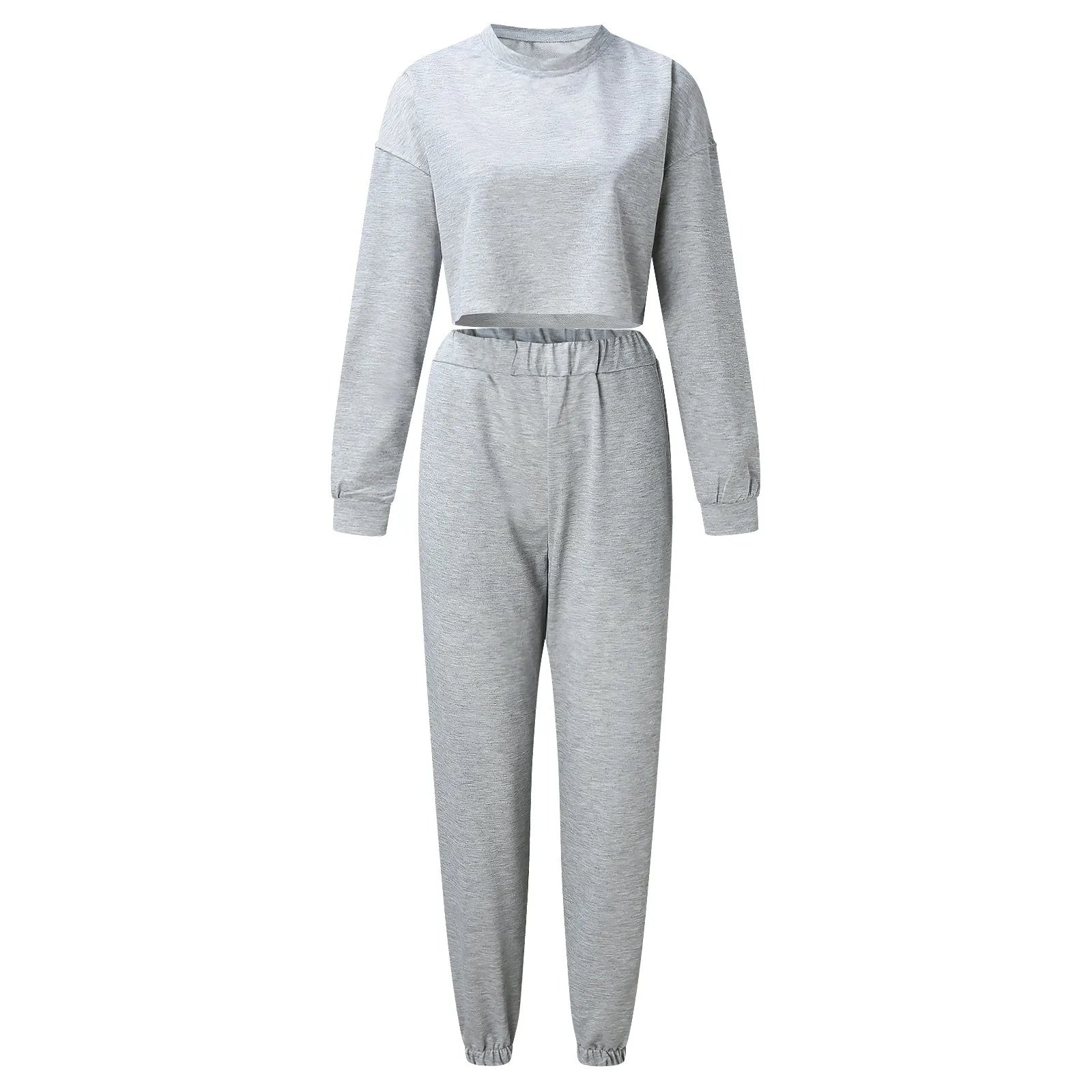 Women’s Loose-Fit 2-Piece Sweatshirt Set