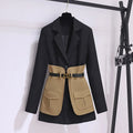 Women’s Autumn Chic Mid-Length Blazer