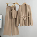 Women’s 3-Piece Knitted Lounge Set