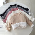 Girls’ Warm Fleece Long Shirt