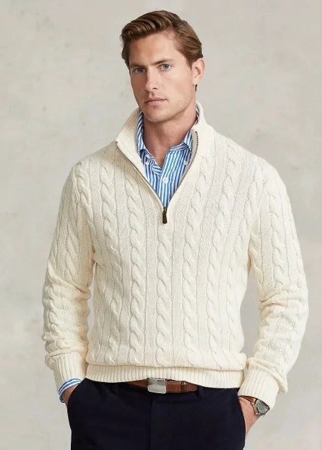 Men’s Premium Knitted Zipper Cardigan