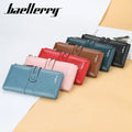 Large Lady Women's Wallet Spring New Style Multi-Function Card Holder PU Material Light Weight Letter Purse