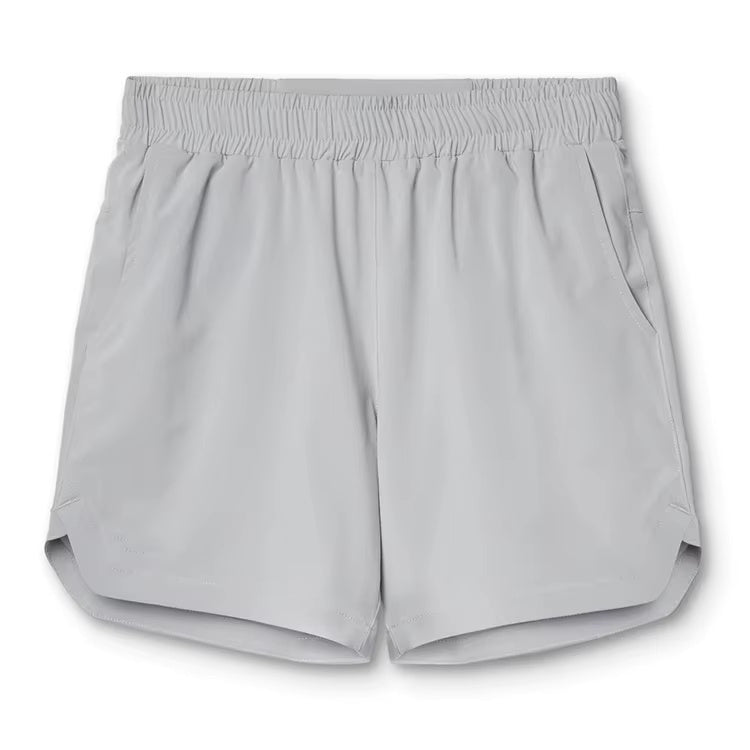 Joggers Shorts for Men Fitness Quick Dry Breathable Training Double Layer Shorts With Pocket Compression Gym Shorts