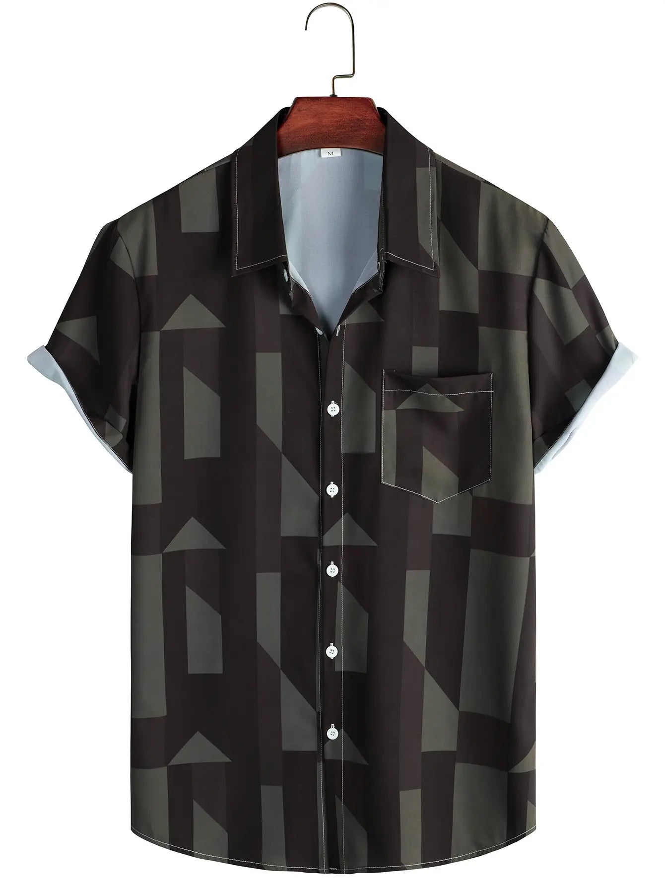 3d Printed Men's Shirt Junior Shirt Printed Elastic Polyester High Quality Shirt