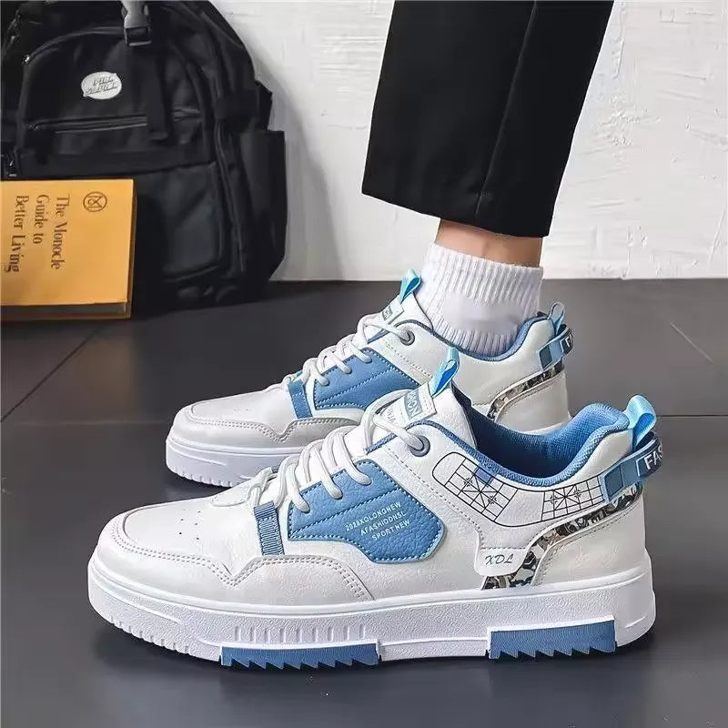 Men's shoes, Korean version, trendy and versatile small white shoes, sports and casual board shoes, trendy shoes