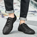Fashion Breathable Leather Casual Genuine Leather Shoes Non-slip Hard-wearing Comfortable