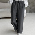 Women's White High-Waist Pants