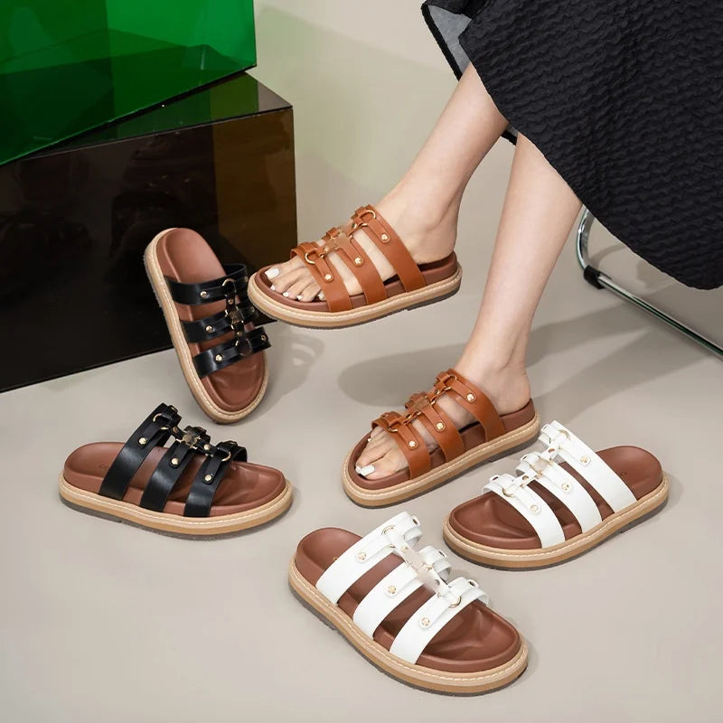 Laidback Luxe Summer Slides