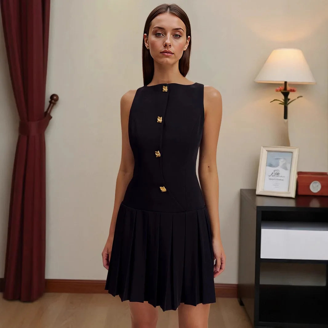 Women’s Sleeveless Mini Casual Dress