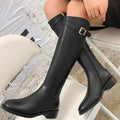 Women Side Zippen Long Boots Shoes for winter season