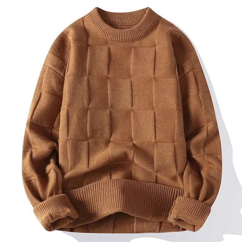 Men's pattern sweater for winter season