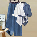 Women's Loose Comfortable Two Piece Suit