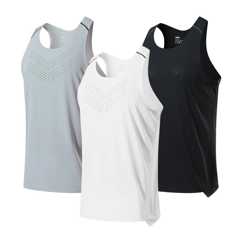 Men's Gym Stringer Tank Top