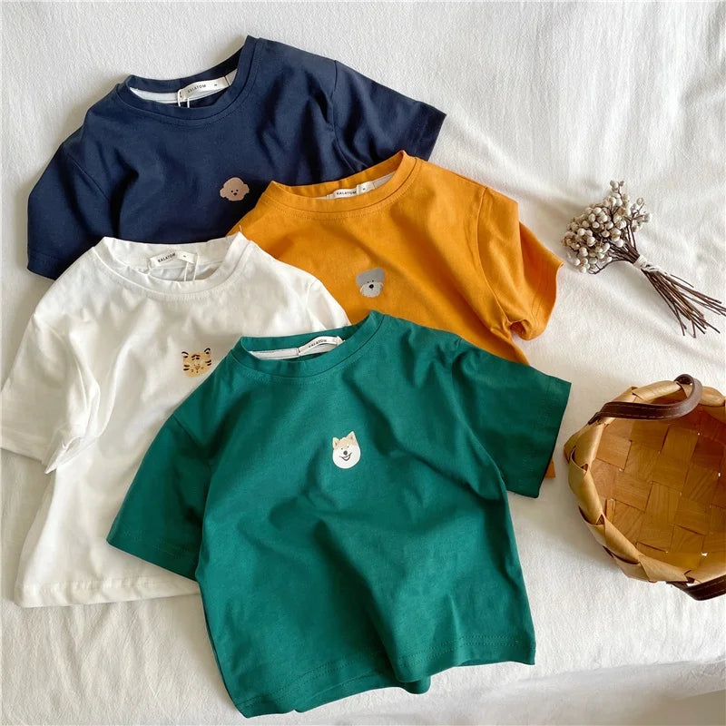 Summer 100% Cotton T-Shirt for Kids (Boys & Girls)