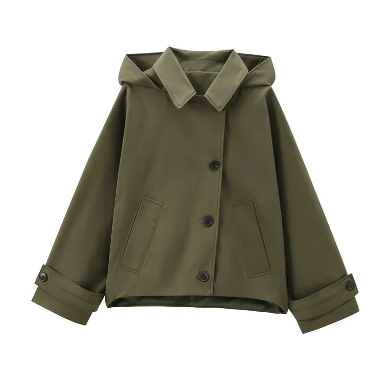 Women’s Single-Breasted Blazer Jacket