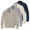 Men’s Cashmere Blend Long Sleeve Cardigan
