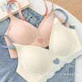 Wirefree Colorful Heart Bra
