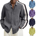 Men’s Long Sleeve Linen Shirt