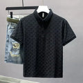 Vintage Jacquard Polo Shirt