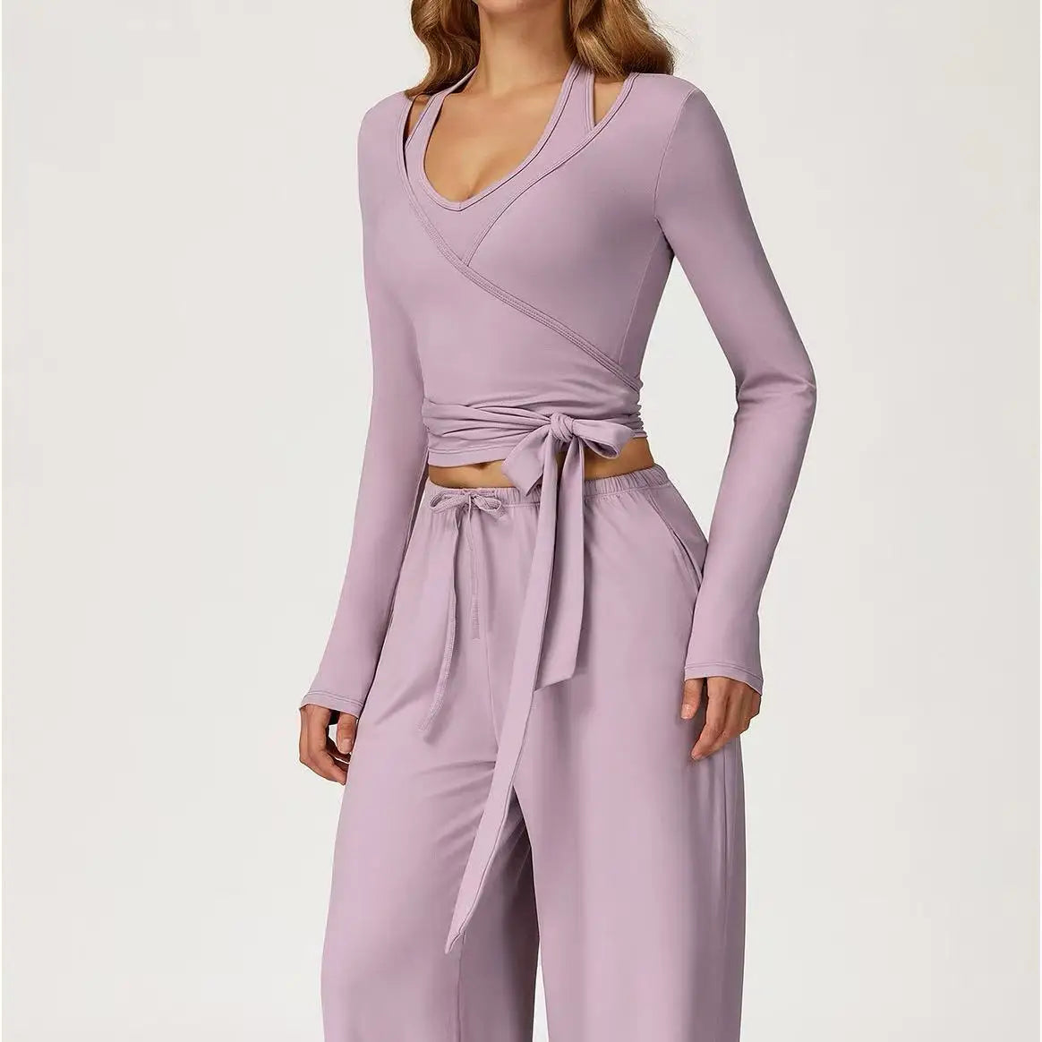 Women’s Yoga Sports Suit Beauty Back Sling Set