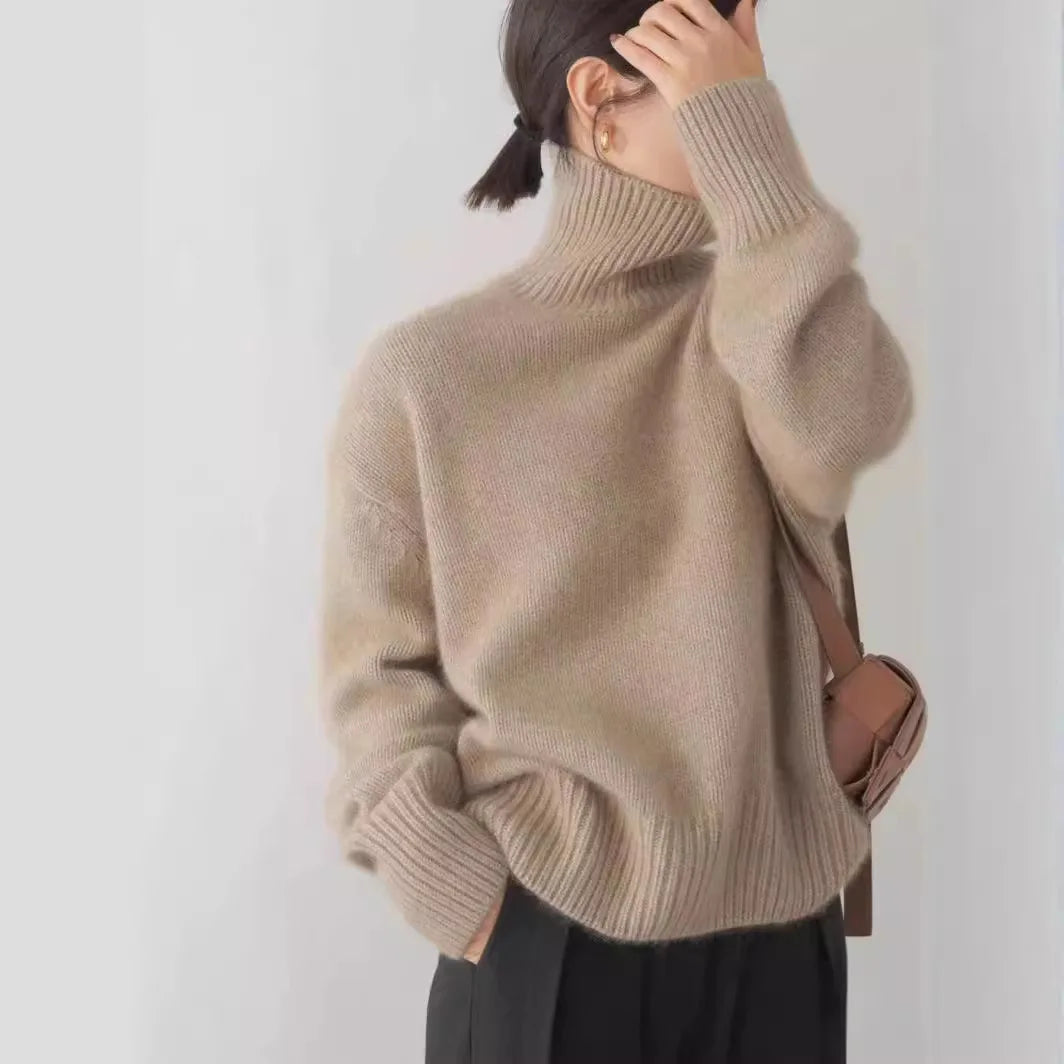 Women’s Turtleneck Knit Sweater
