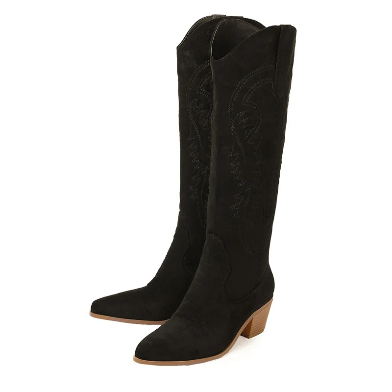 Women’s Knee-High Cowboy Boots