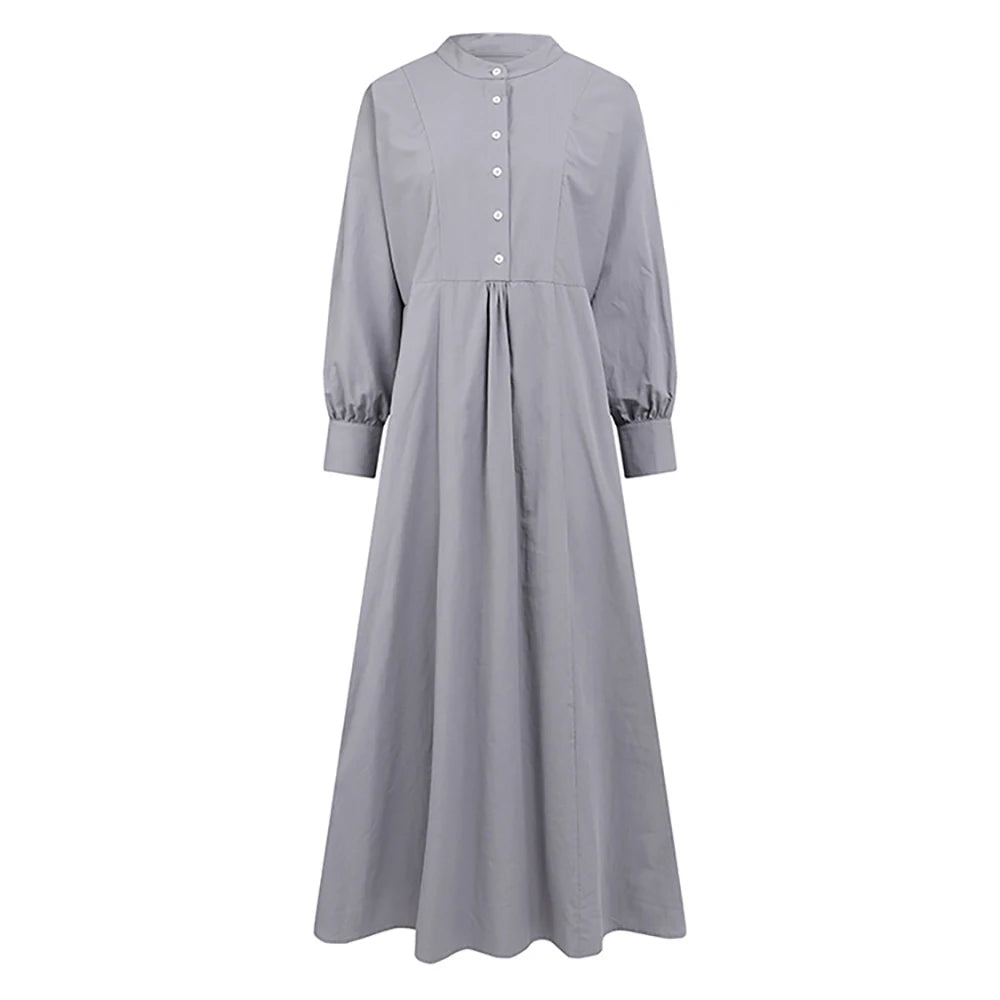 Plus Size Long Abaya Dress
