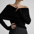 Women’s Slim-Fit Long-Sleeve Viscose T-Shirt