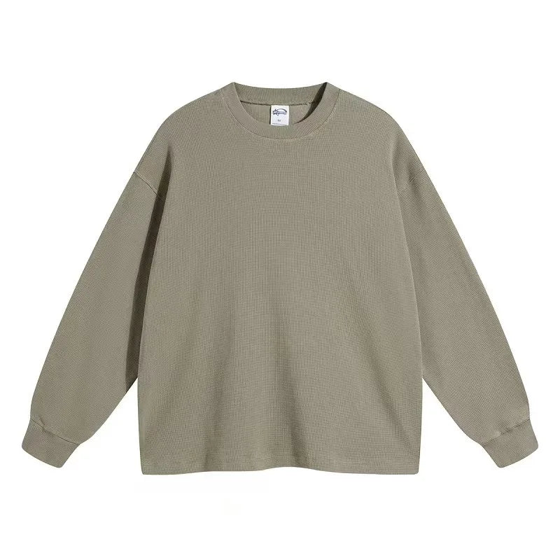 Men’s Oversized 100% Cotton Long-Sleeve Shirt