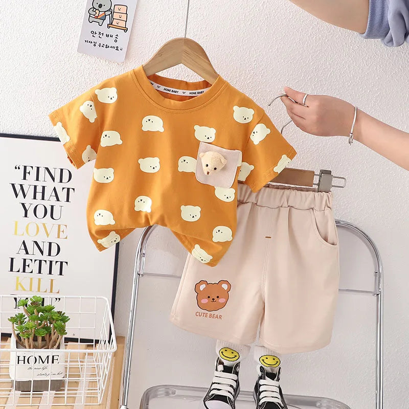 Two-Piece Boys' Summer Outfit
