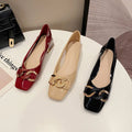 Chunky Heel PU Dress Heels