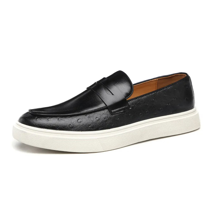 Men’s Slip-On PU Leather Shoes