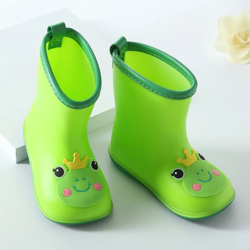 Kids’ Duck PVC Anti-Slip Rain Boots