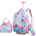 3 Pcs Set Trolley Bag with Pencil case and Lunch Bag