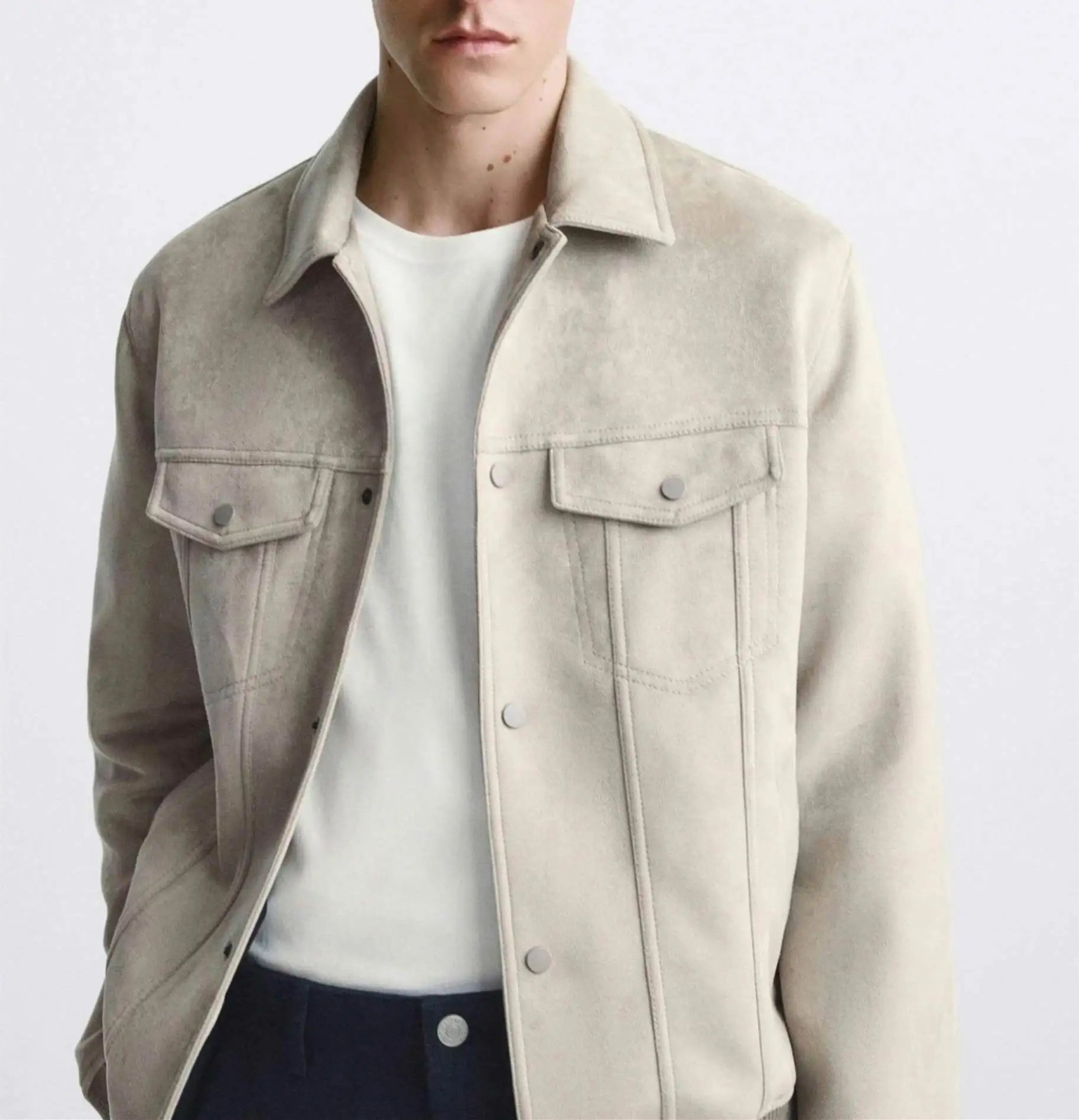 Men's Casual Shirt jacket for winter season