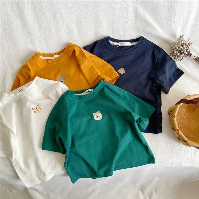 Summer 100% Cotton T-Shirt for Kids (Boys & Girls)